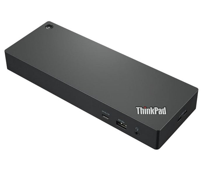 LENOVO ThinkPad Thunderbolt 4 Workstation Docking 230W Power Delivery Supports 1x 8K30 / 4x 4K60 Displays HDMI 2xDP 4xUSB-A USB-C GbE 3.5mm Combo 300W