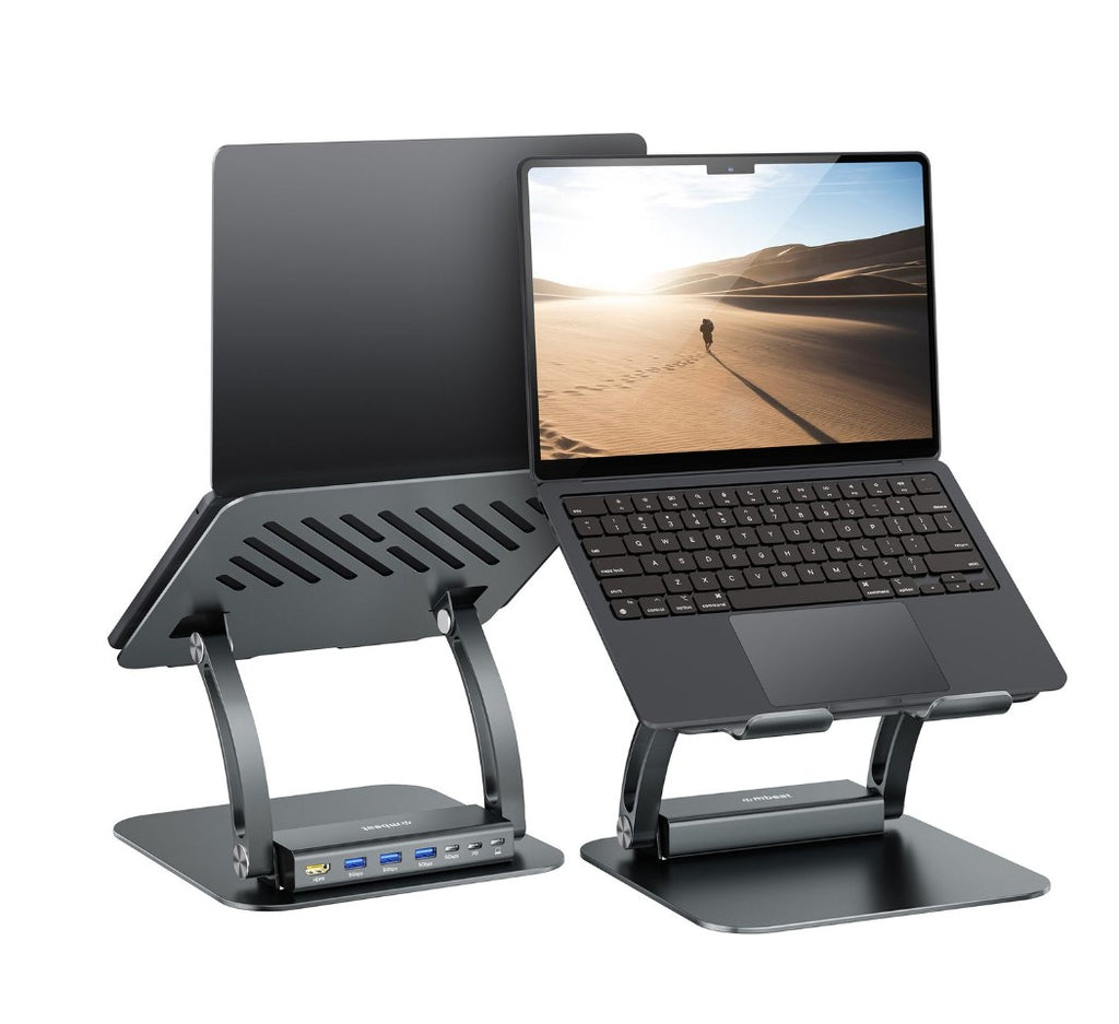 mbeat®  Stage P6 Laptop Stand with USB-C Dock