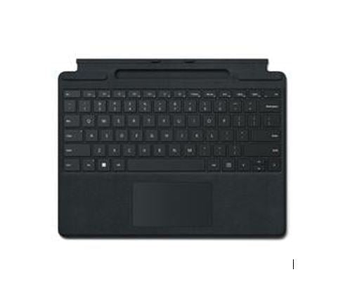 Microsoft Surface Pro 9/8/X Signature Mechanical  Backlit Key Large Trackpad Cover Black Business