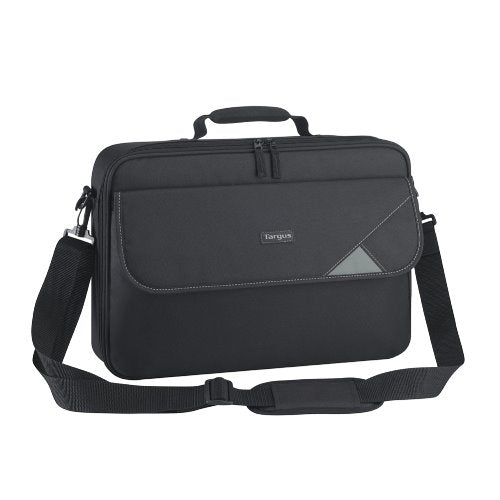 Targus 15.6" -16" Intellect Bag Clamshell Laptop Case with Padded Laptop Compartment/ Laptop/Notebook Bag - Black