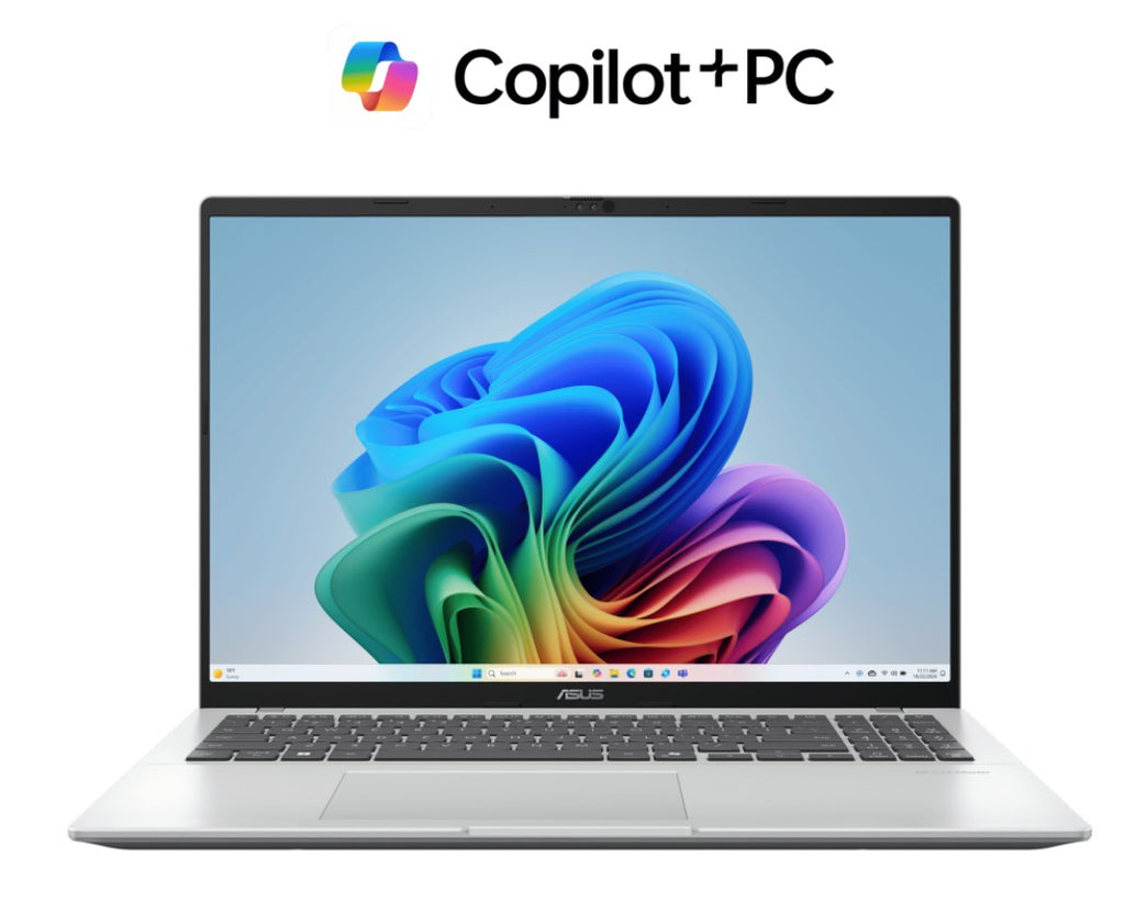 ASUS Vivobook 16 16"AMD RYZEN AI 5 330  WUXGA (1920 x 1200) 16:10 aspect ratio DDR5 16G 512G Cool Silver Win11 Home 1.9kg 1yr wty Notebok~Q3