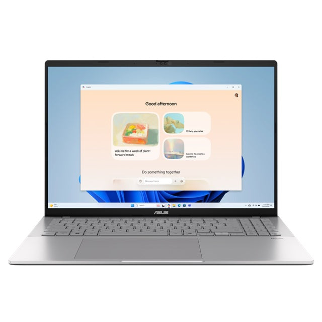 ASUS Vivobook S16 16" OLED INTEL CORE ULTRA 7 255H FHD 16:10 aspect ratio DDR5 16G 1TB Matte Gray Win11Home 1yr wty 1.7kg Notebook~Q3