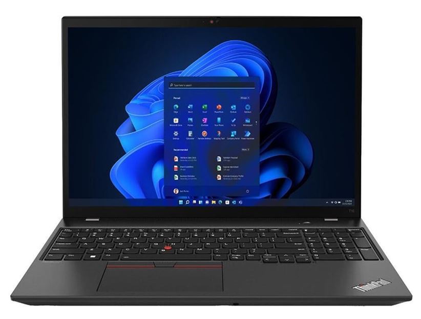 LENOVO ThinkPad T16 16" WUXGA IR Intel i5-1335U 16GB 256GB SSD Windows 11 PRO Iris Xe Graphics WIFI6E 2xThunderbolt Fingerprint 3yr OS wty 1.6kg ~15.6