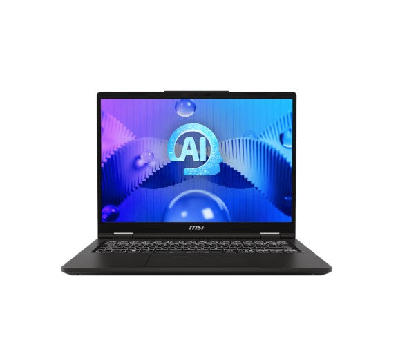 MSI Venture 14 AI A1MG-013AU 14" 16:10 2.8K  Intel Core Ultra 7 155H DDR5 8GB*2 512GB SSD Windows11 Home Advanced Intel® Arc Graphics, Solid Gray
