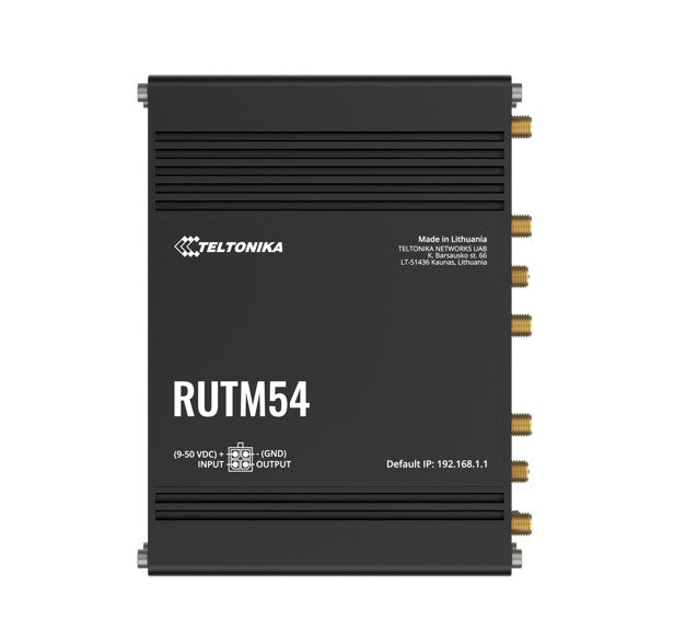 Teltonika RUTM54 Dual 5G Router, Dual SIM  eSIM™, Telit 5G Modem, Auto-Failover,