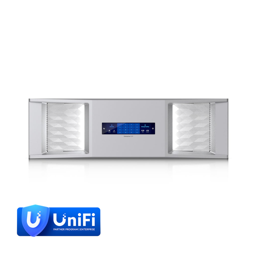 Ubiquiti Enterprise NVR Bezel, Faceplate Integrates Enterprise Network Video Recorder,4.7" Touch Display  LED Illumination *Require Deal Reg*