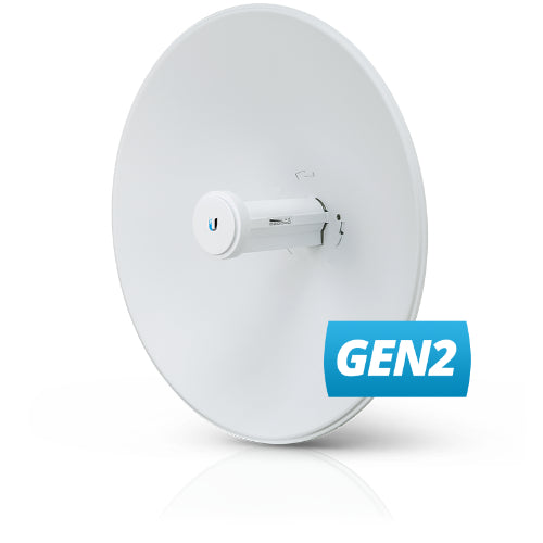 Ubiquiti Airmax PowerBeam 5AC Gen2 25dBi 5GHz 802.11ac 2x2 MIMO Antenna, 25+ km