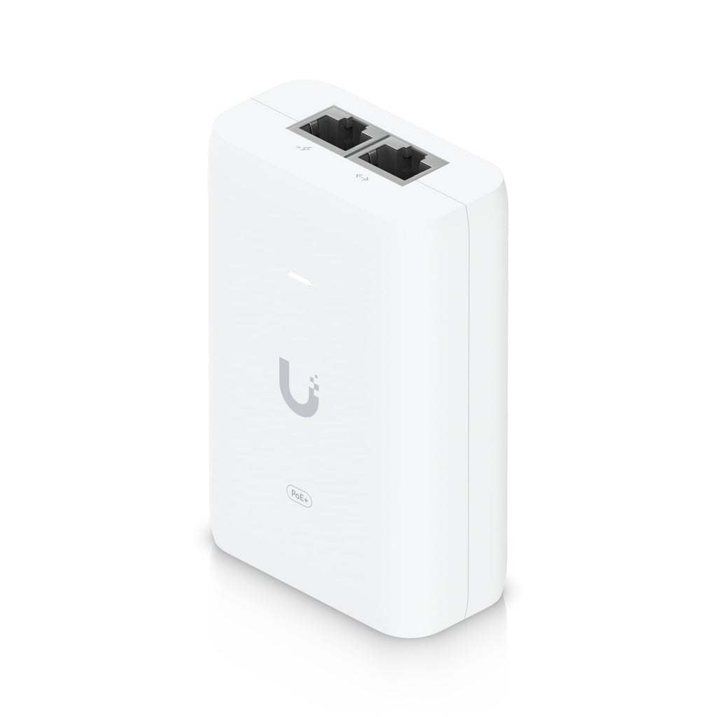 Ubiquiti PoE+ Adapter, 30W of PoE+,  RJ45 Data Input, AC Cable, U6 AP Suitable (U6-LR, U6-LITE, U6-PROU7-PRO),Replacement for POE-48-24W-G