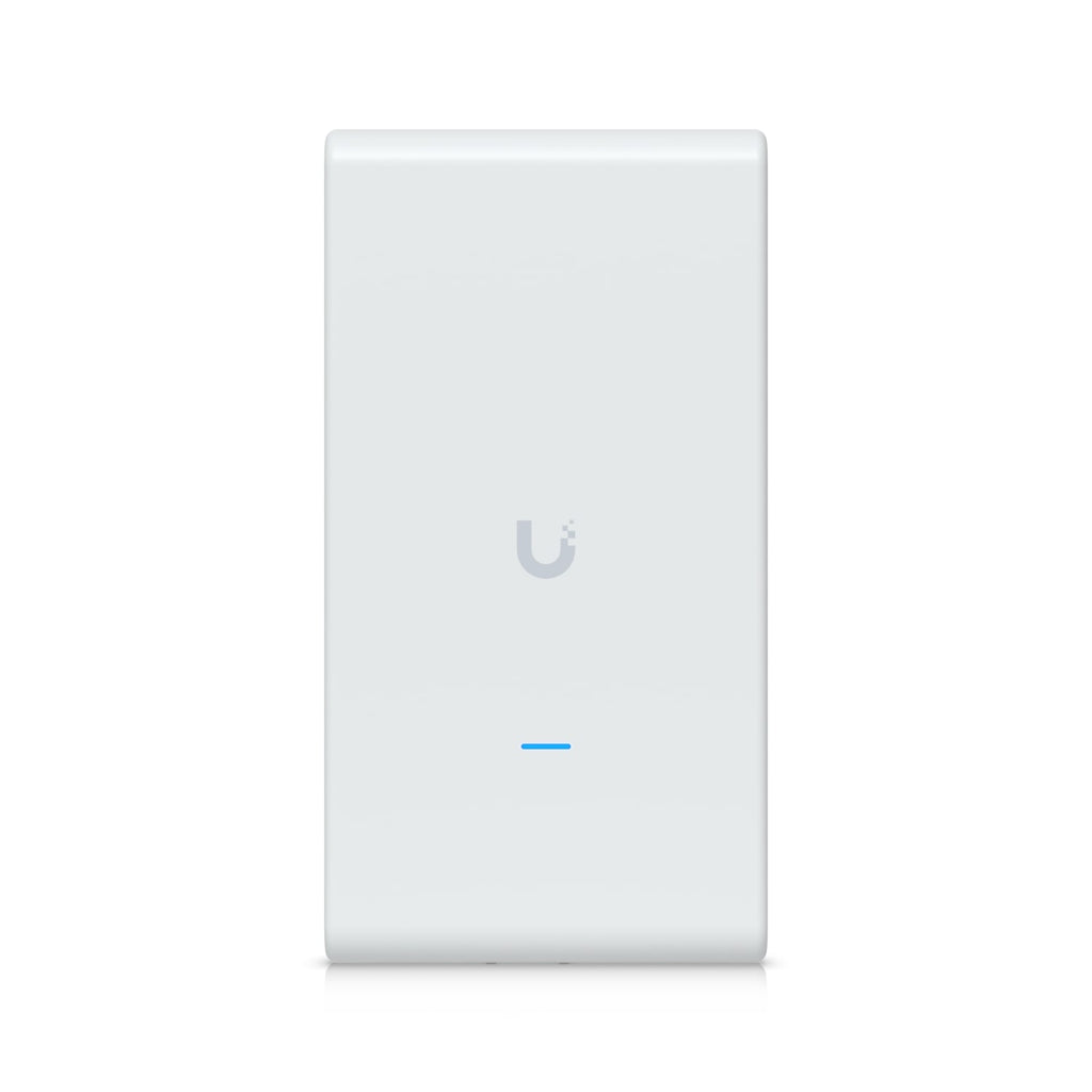 Ubiquiti U6 Mesh ProIndoor/Outdoor WiFi 6 AP,4 Spatial Stream,An Integrated Super Antenna Gigabit Passthrough Port,PoE Power,185 m² Coverage
