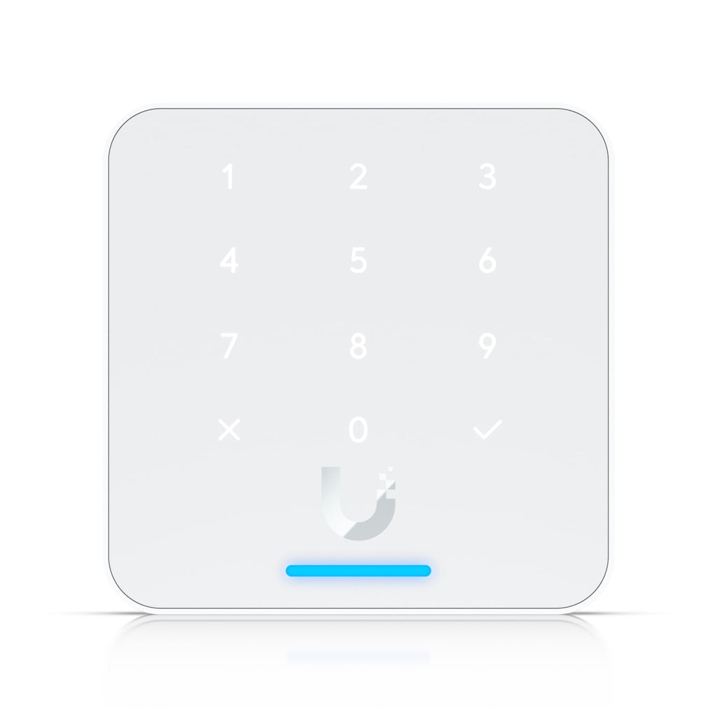 Ubiquit Reader Flex, White ,Third-generation NFC Card Reader With A Keypad  Apple Touch Pass Support, Outdoor IP55, Power via POE