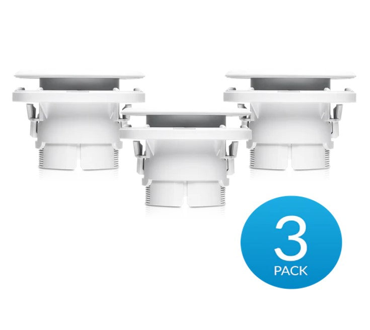 Ubiquiti UVC-G3-FLEX Camera Ceiling Mount Accessory, 3-pack, Compatible with G3 Flex   G5 Flex