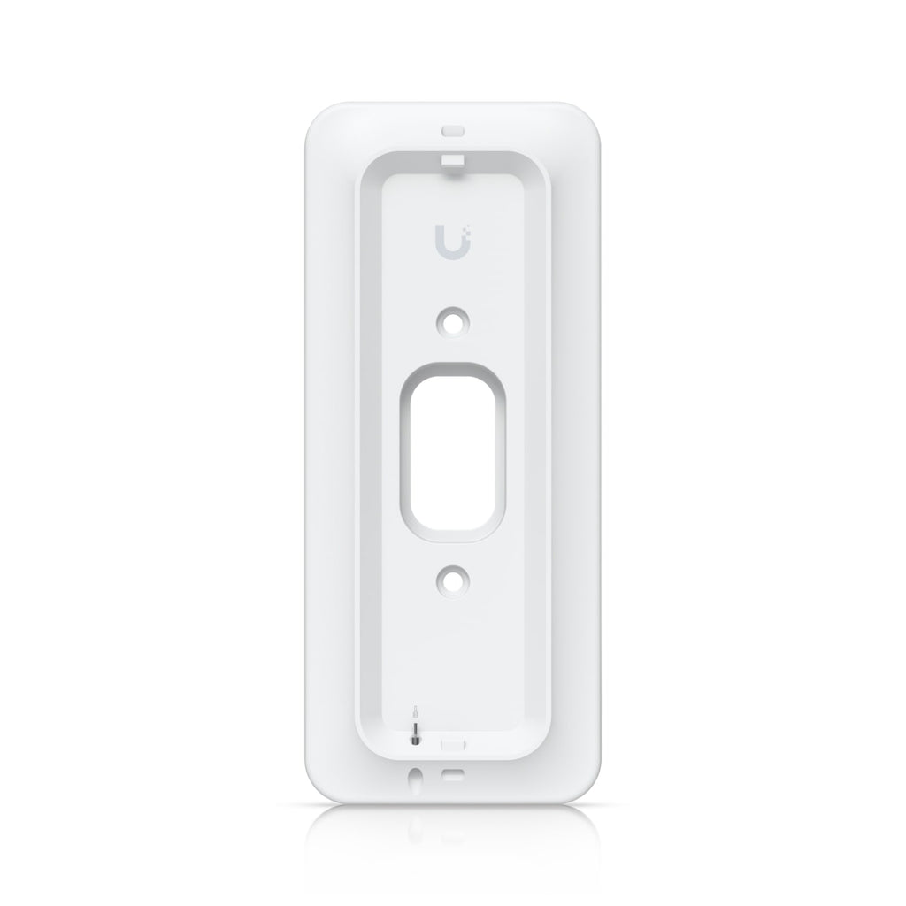 Ubiquiti G4 Doorbell Pro PoE Gang Box Mount, White,Secure, Flat/ 25° Angled Wedge Angled Mounting Plate, Compatible NHU-UVC-G4-DBELL-POE