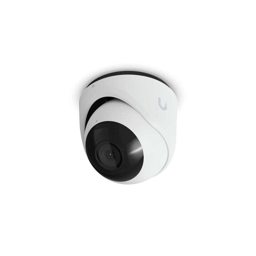 Ubiquiti G6 Turret White,All-weather,Tamper-resistant 4K PoE Camera,A 1/1.8" 8MP Image Sensor,Multi-TOPs AI Engine, 3-axis Manual Adjustment