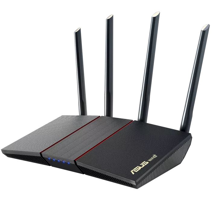 (Channel Resellers Only) ASUS RT-AX3000P AX3000 Dual Band WiFi 6 (802.11ax) Router supporting MU-MIMO and OFDMA