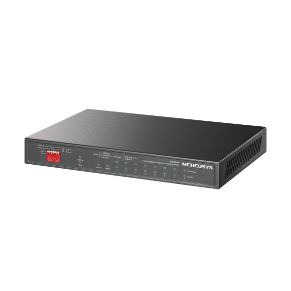 Mercusys MS110CMP 8-Port 10/100 Mbps + 2-Port Gigabit Desktop Switch with 8-Port PoE+
