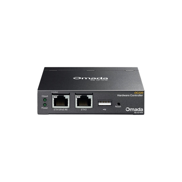 TP-Link OC220 Omada Hardware Controller, Centralised Management Up to 100 Omada APs, 10 Omada gateways, a maximum of 20 Omada switches, and