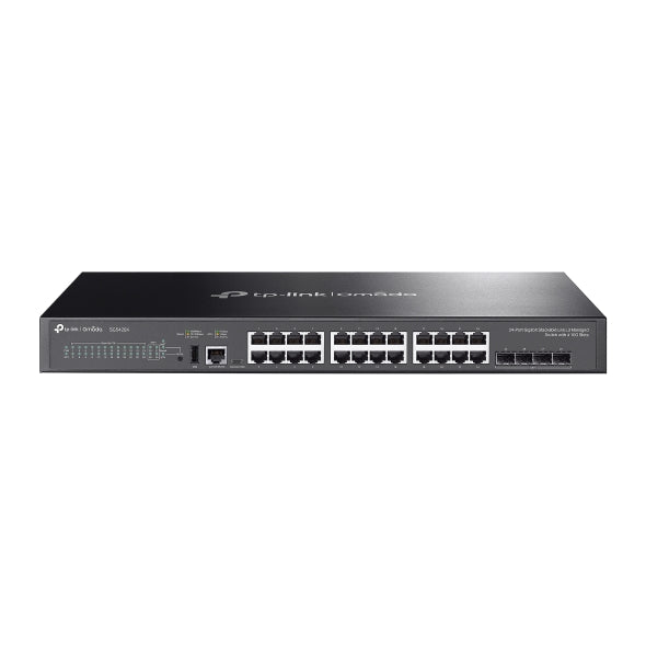 TP-Link SG5428X Omada 24-Port Gigabit Stackable Lite L3 Managed Switch with 4× 10G Slots