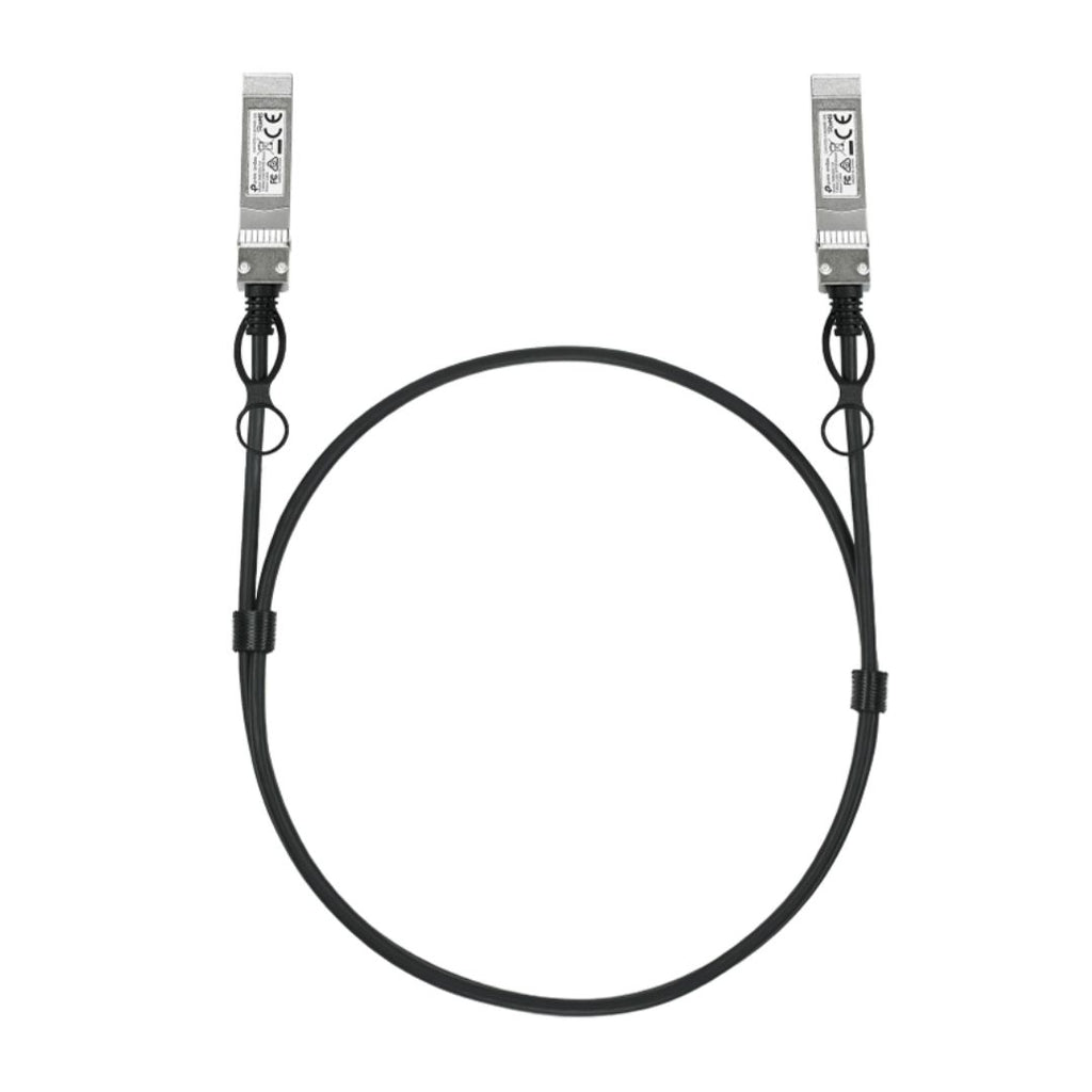 TP-Link SM6220-1M Omada 1 Meter 25G SFP28 Direct Attach Cable,  Up to 1 m Distance, Support data rate of 25Gbps and 10Gbps, Compatible with 25G SFP28