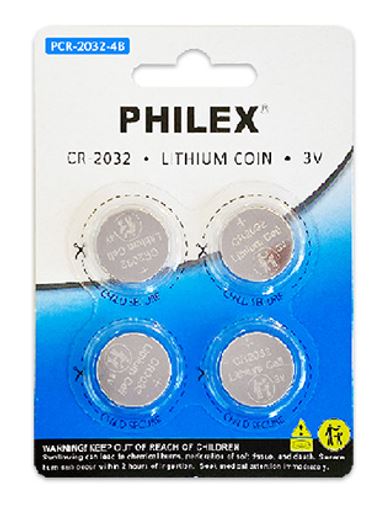 Sansai Lithium Button Coin Lithium Battery 3V - 4BP for Motherboard Danger of swallowing Keep batteries away from young children at all times
