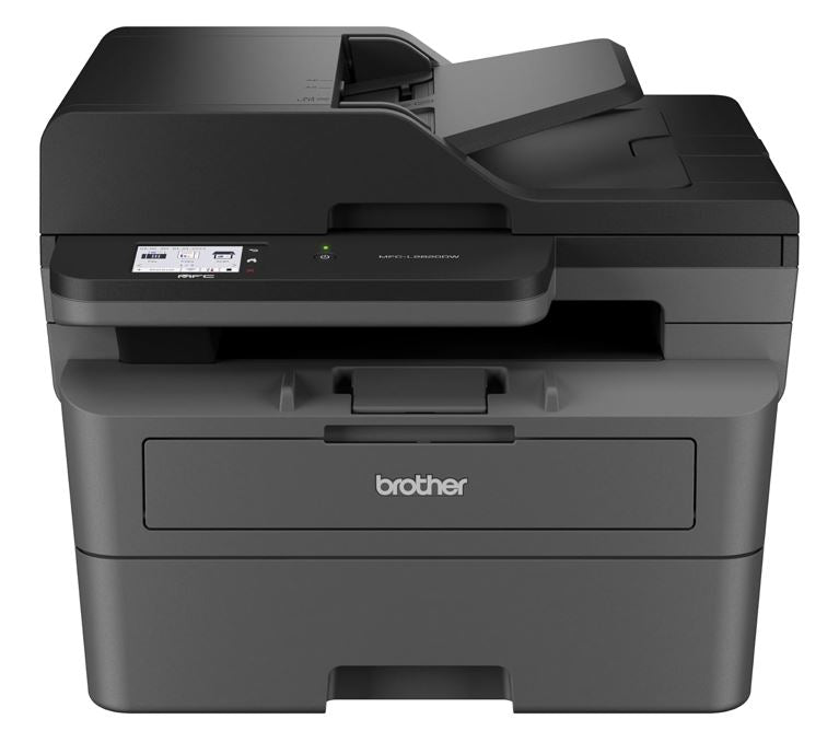 Brother MFC-L2820D Compact Mono Laser Multi-Function Centre - Print/Scan/Copy/FAX with Print speeds of Up to 32 ppm, 2-Sided Printing, Wired  Wireles