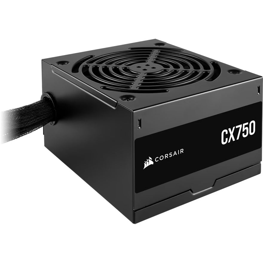 (LS)Corsair CX750 750W, 80 PLUS Bronze Certified, Up to 88% Efficiency,  Compact 125mm design easy fit and airflow, ATX PSU 2024