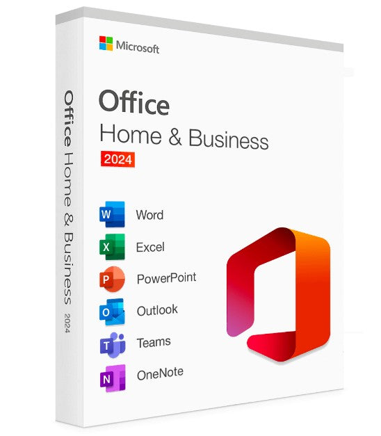Microsoft Office Home  Business 2024 English APAC Medialess Retail New. Word, Excel, Power Point, Outlook for PC and Mac SMS-OFFHB2024-ML-P