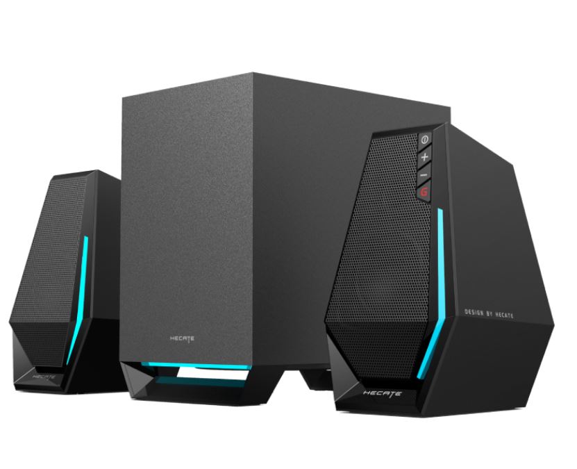 Edifier G1500 MAX 2.1 Wireless Gaming Speakers - 2.5" full range speaker driver unit and equipped with a 4" subwoofer for optimum bass