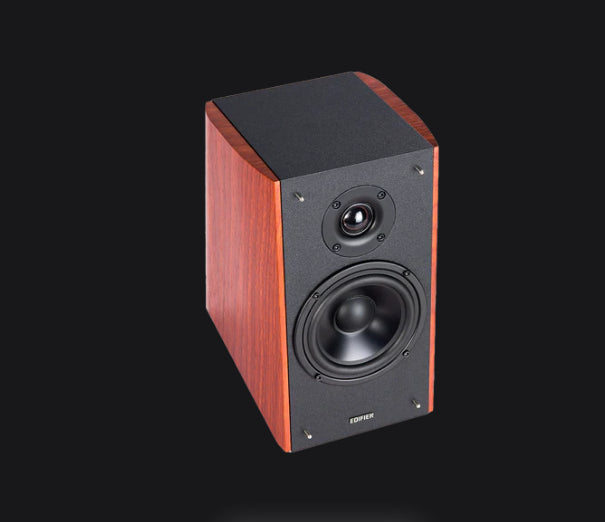Edifier R2000DB-BROWN Powered Bluetooth Bookshelf Speakers 25mm Eagle Eye tweeters 5 " bass unit Pair devices via Bluetooth