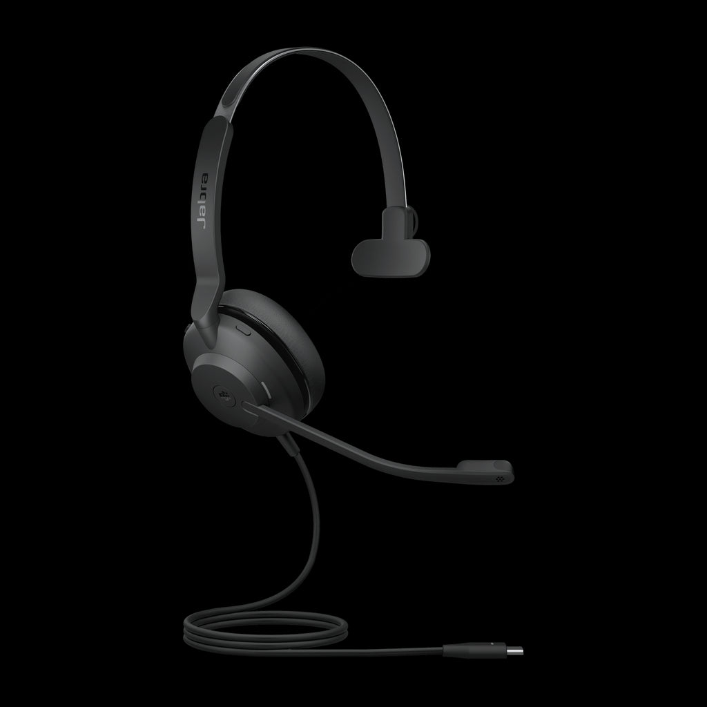 Jabra Evolve2 30 SE Wired USB-C MS Mono Headset, Lightweight  Durable, Noise Isolating Ear Cushions, Clear Calls, 2Yr Warranty