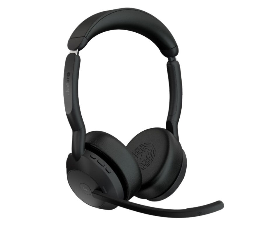 Jabra Evolve2 55, USB A, Stereo, Teams, Active Noise Cancellation (ANC), Bluetooth 5.2 Dongle,