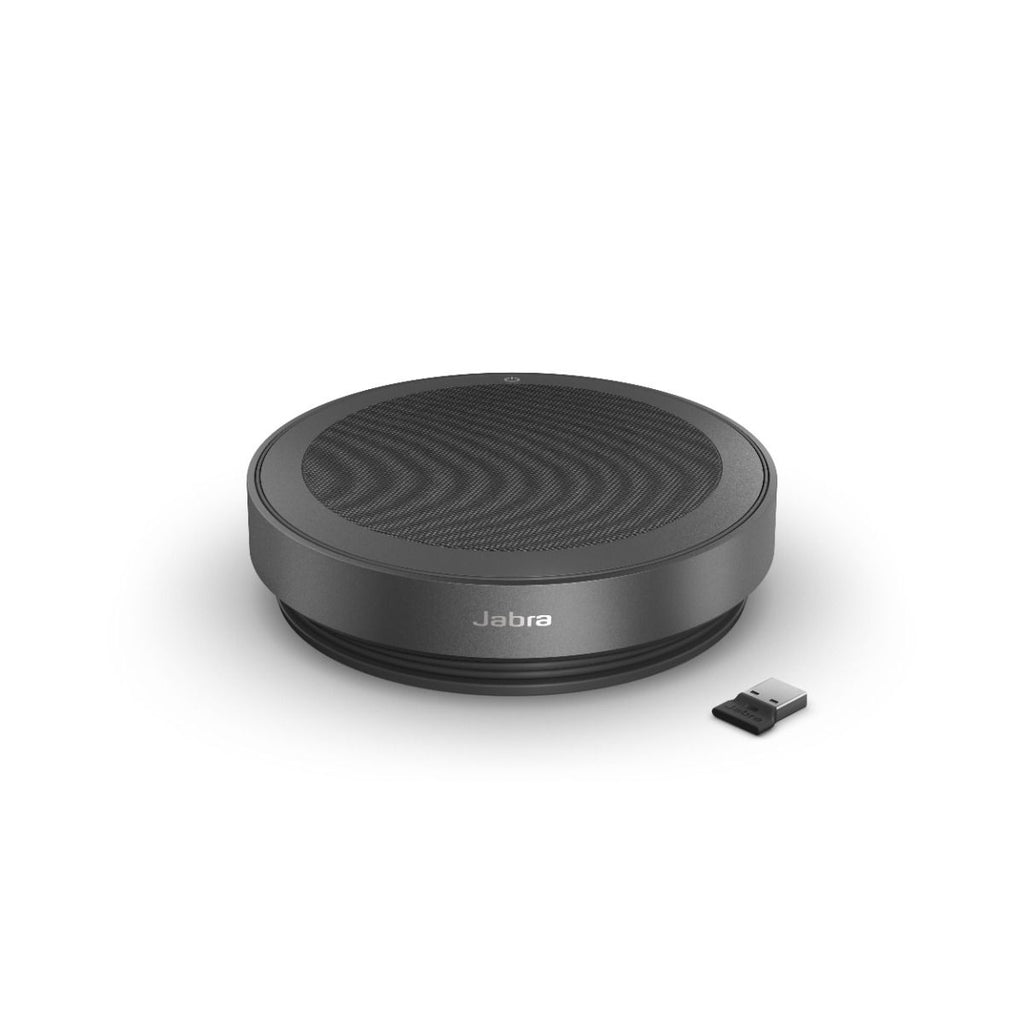 Jabra Speak2 75 w. Link 380c UC USB-A Link Dongle -USB-A and USB-C Integrated Cable USB  Bluetooth, Speakerphone, 32 Hours of Wireless Use