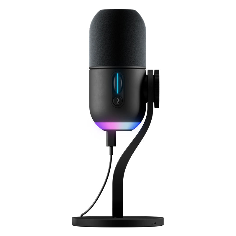 Logitech Yeti GX Dynamic RGB Desktop Gaming Microphone USB-C to USB-A  2-Year Limited Hardware Warranty