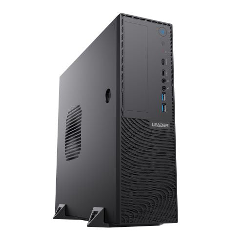 Leader Slim Corporate Desktop SS46-U5, Ultra 5 225,16GB DDR5 RAM, 1TB M.2 NVMe SSD, 500W GOLD PSU, Win 11 Pro, 3 Years "4  Hour" Onsite Warranty