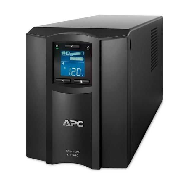 APC Smart-UPS C 1500VA/900W Line Interactive UPS, Tower, 230V/10A Input, 8x IEC C13 Outlets, Lead Acid Battery, SmartConnect Port