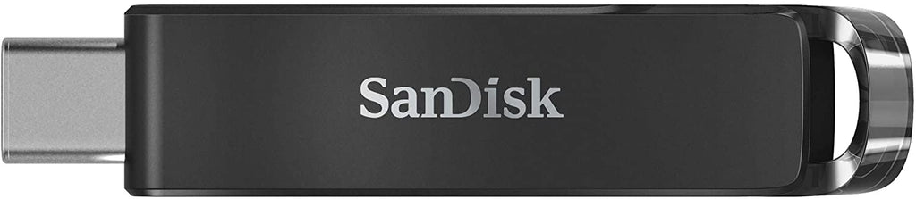 SanDisk Ultra USB Type-C Flash Drive, CZ460 32GB, USB Type C 3.1, Black, Super-thin Retractable, 5Y