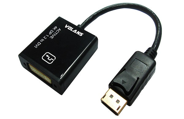 VOL CNV DISPLAYPORT-M-DVI-4K-F