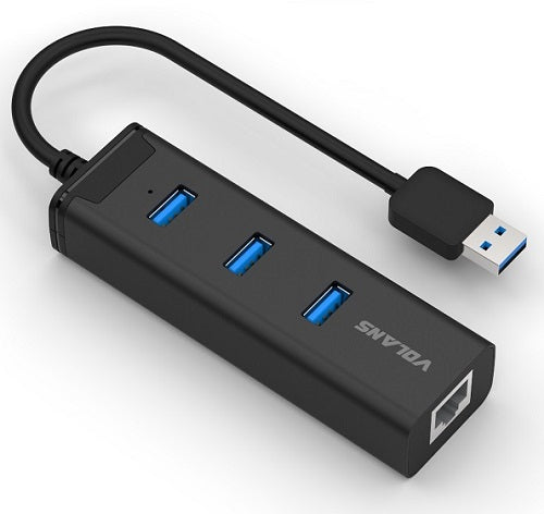 VOL UHB USB3.0-HUB-3P-RJ45-ADAPTER