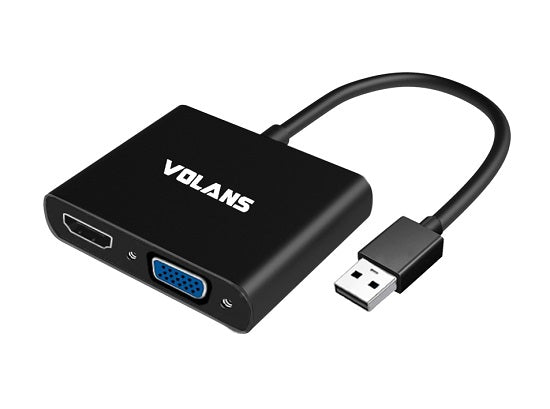 VOL CNV USB3.0-M-VGA-HDMI-F-ADAPTER