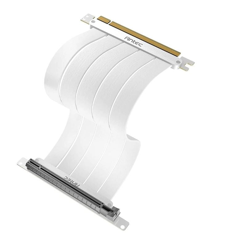 Antec Adjustable PCIE-4.0 Vertical Bracket and PCI-E 4.0 Cable Kit White (200mm)