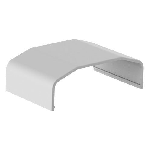 Brateck Plastic Cable Cover Joint  Material:ABS Dimensions 64x21.5x40mm - White