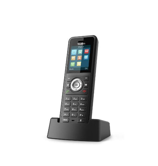 Yealink W59R Rugged DECT Handset Only, IP67, HD Audio, Bluetooth, Alarm Function, Belt Clip, Quick Charge, 1.8" TFT Colour Screen, Scratch Resistant,