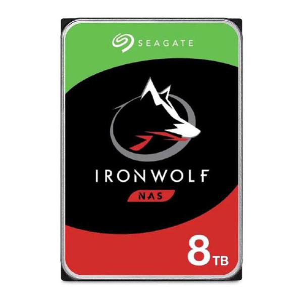 Seagate IronWolf NAS HDD 3.5&quot; Internal SATA 8TB NAS HDD, 7200 RPM, 3 Year Warranty