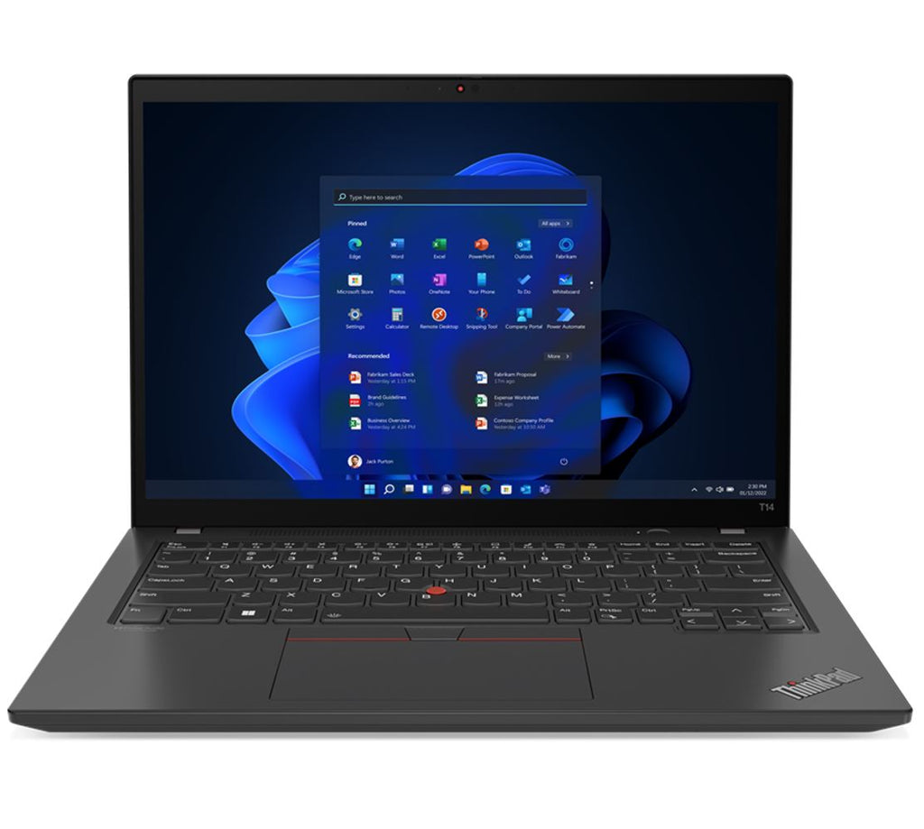 LENOVO ThinkPad T14 14'' WUXGA Intel i5-1335U 16GB DDR5 512GB SSD WIN 11 PRO Iris Xe Graphics WIFI6E Fingerprint Thunderbolt Backlit 3yr OS 1.3kg