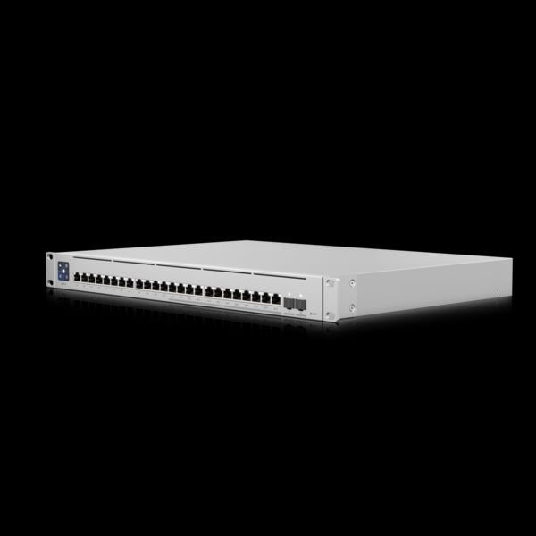 Ubiquiti UniFi Switch Enterprise 24-port PoE+ 12x2.5GbE 12x1GbE Ports, Ideal For Wi-Fi 6 AP, 2x 10g SFP+ Ports, Managed Layer 3 Switch (400W)