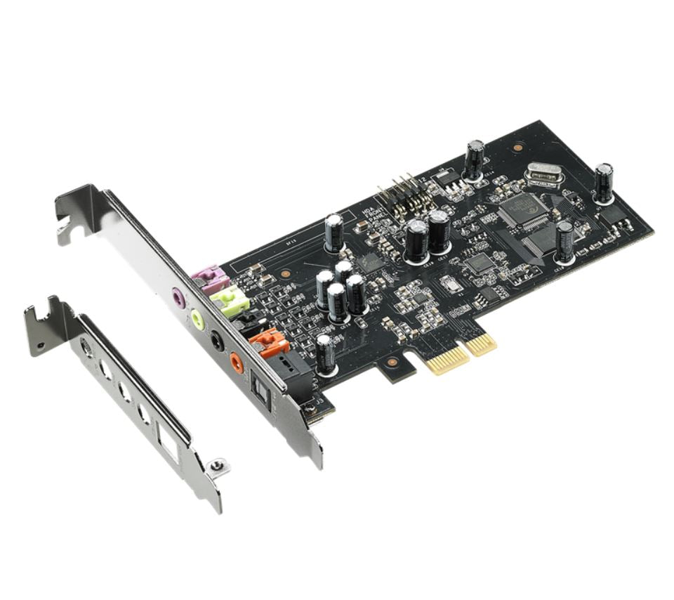 ASUS Xonar SE 5.1 PCIe Gaming Sound Card 192kHz/24-bit HI-res Audio 116dB SNR