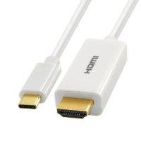 ASO CAB USB-TYPE-C-M-HDMI-M-WHITE
